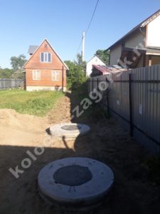Септики из бетонных колец в Клину